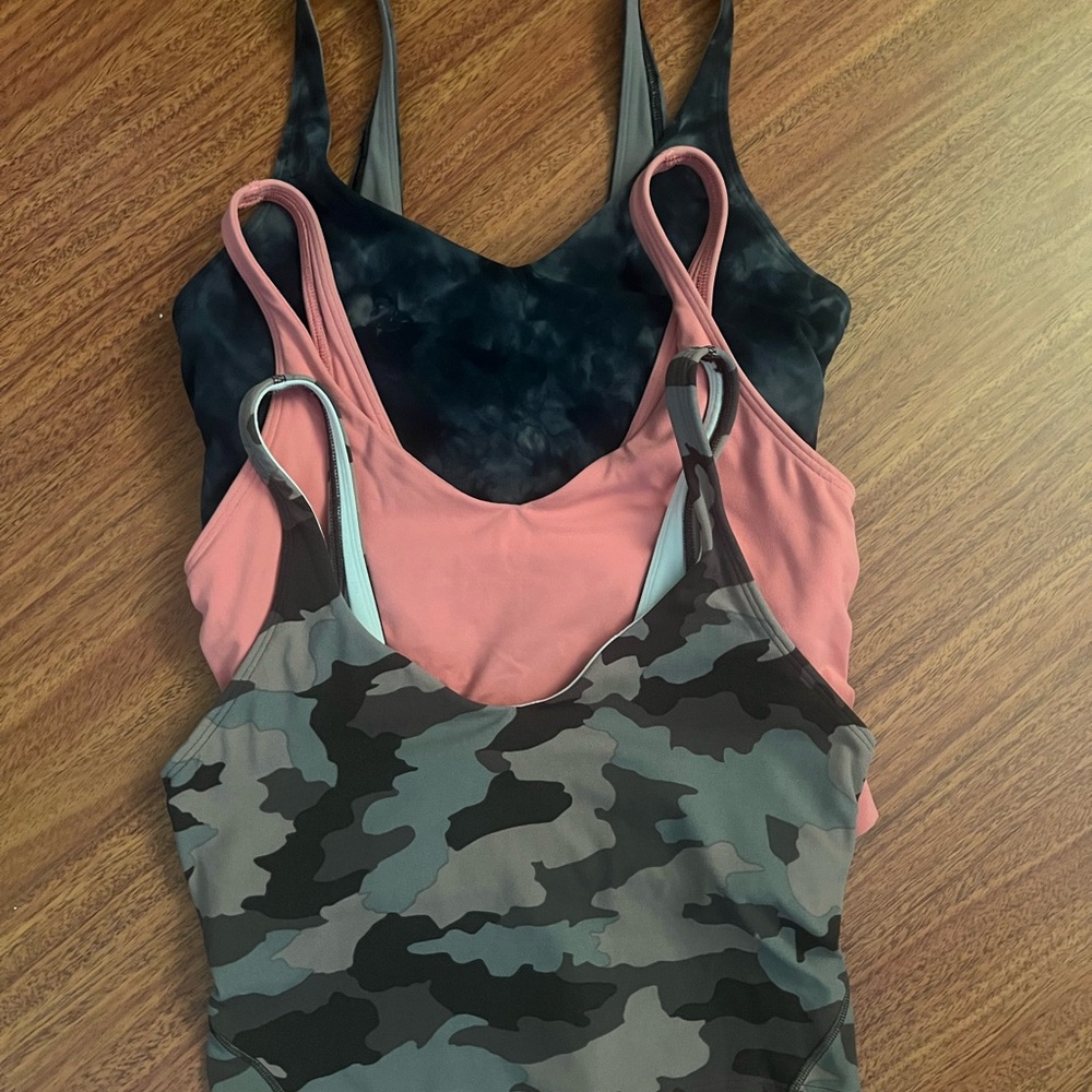 3 Lululemon Align Tanks Size 6